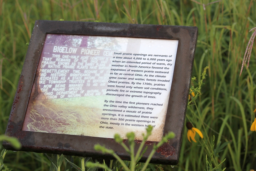bigelow prairie sign